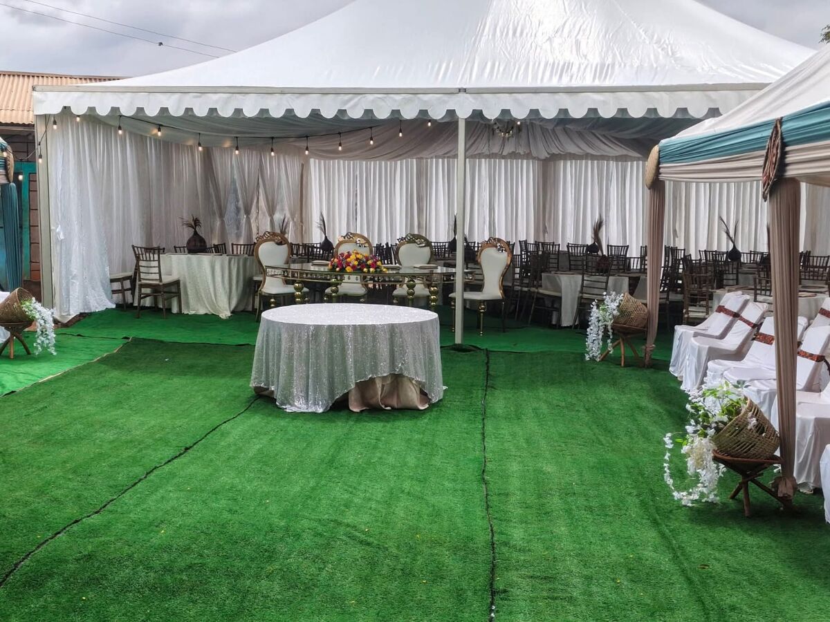 B-Line Tent Restaurant Setup