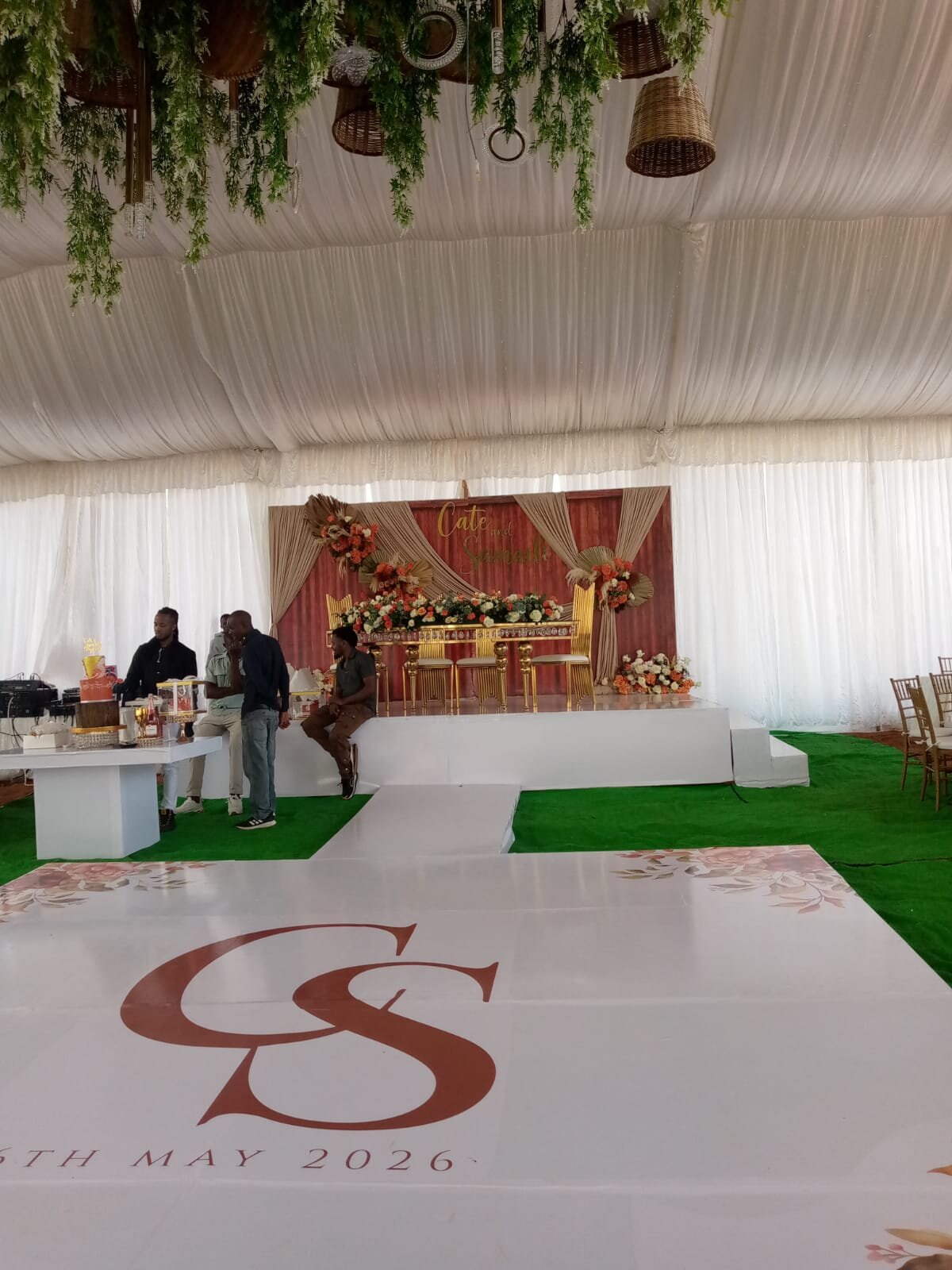 Dance floor with guests at EJD Events